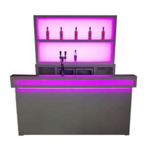 Luxe bar met ledverlichting KB