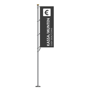 Evenementen vlag Kassa/Munten