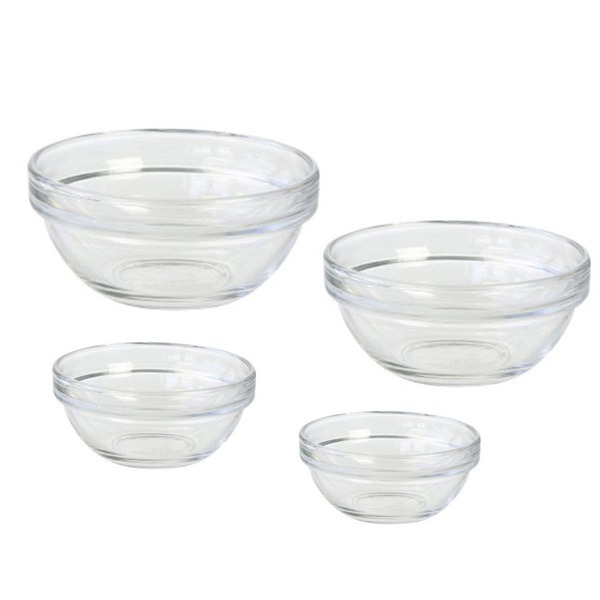 Glazen schaal 23 cm