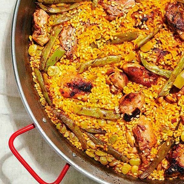 Paella pan